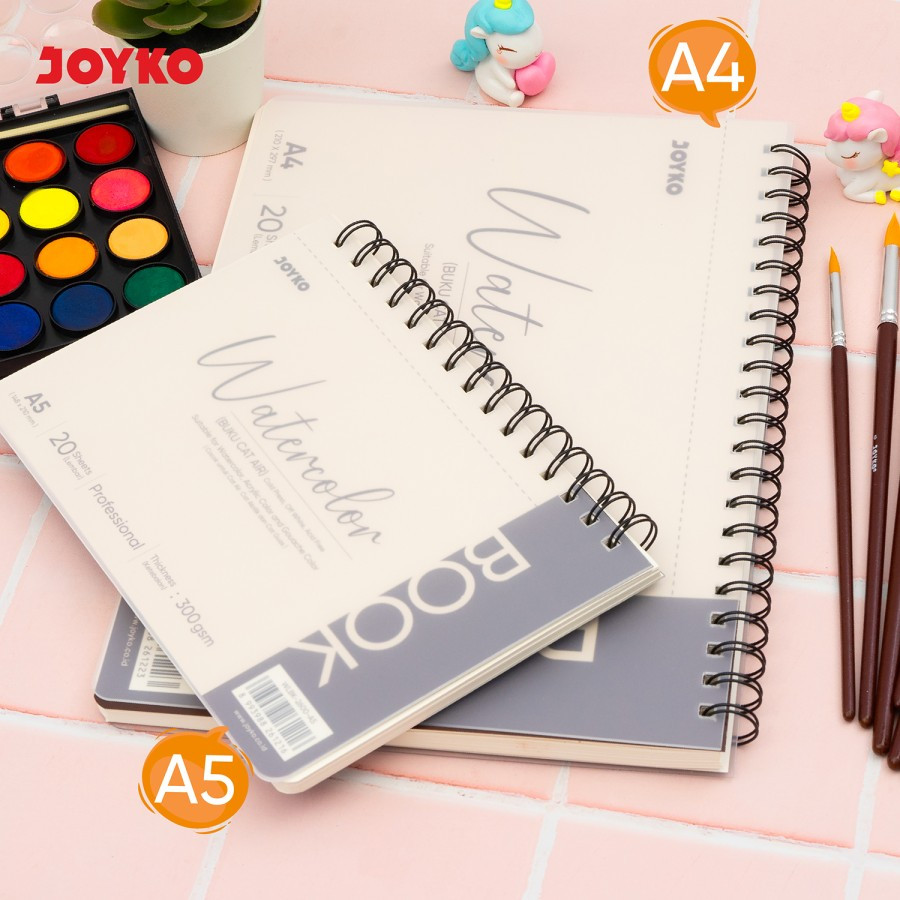 

Watercolor Book Joyko / Buku Cat Air 300gsm WLBK-2600 ALAT TULIS SENANG