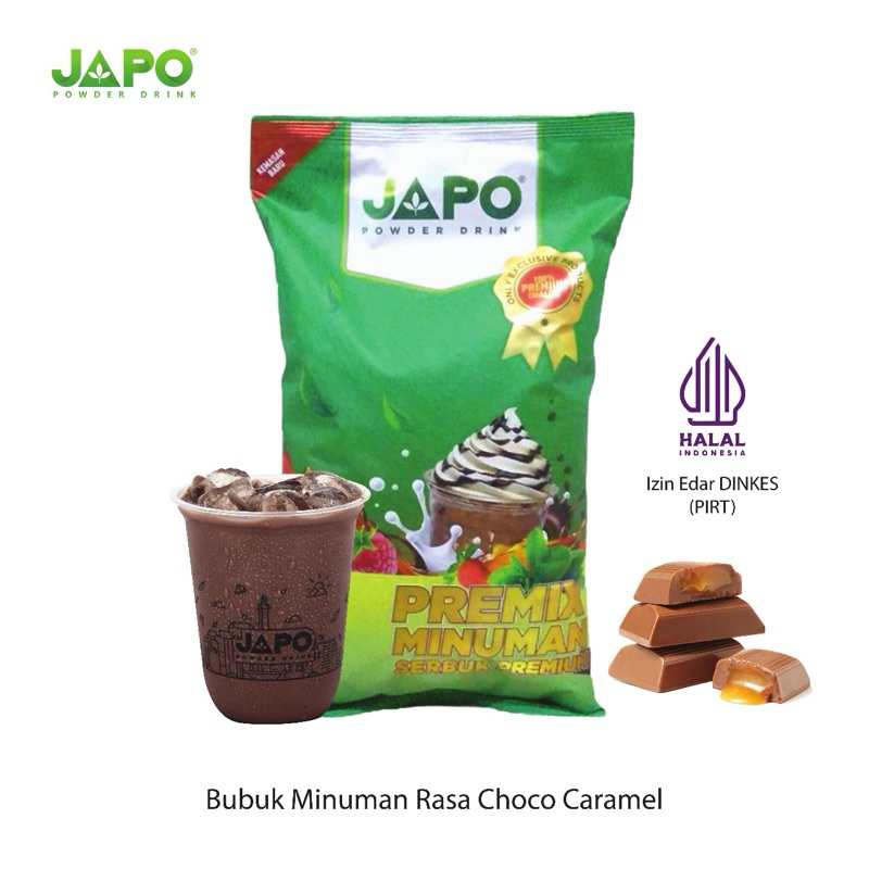 

Bubuk Premium JAPO - Choco Caramel