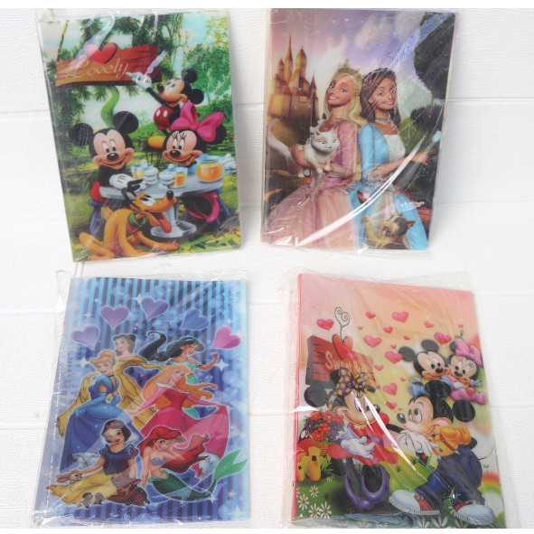 

Map Binder Tulang Plastik Knot Kunci Geser Karakter