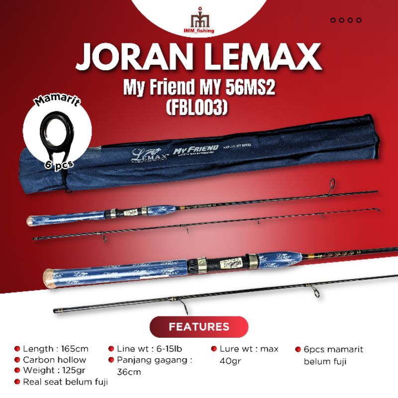 JORAN LEMAX MY FRIEND | Tongkat Pancing | Fishing Rod