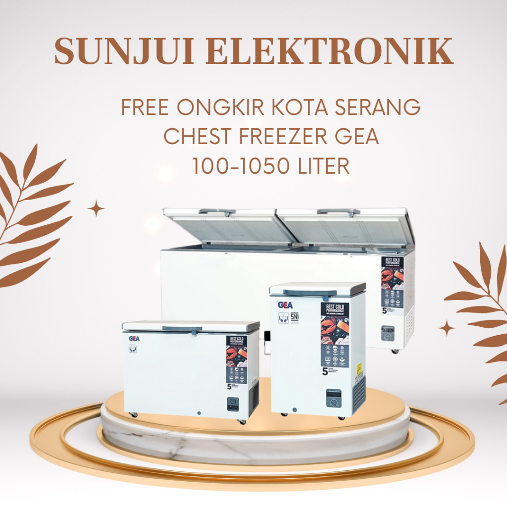 CHEST FREEZER BOX GEA 100-1050 LITER