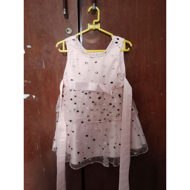 baju pesta anak perempuan preloved