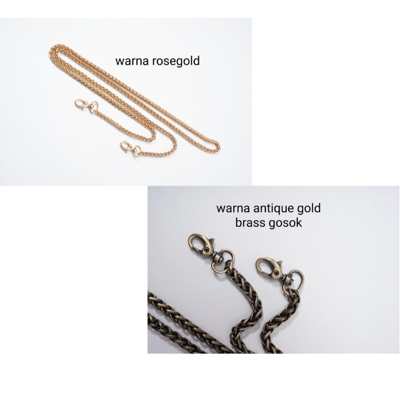 rantai tas strap bag rantai premium tali tas rantai anti karat