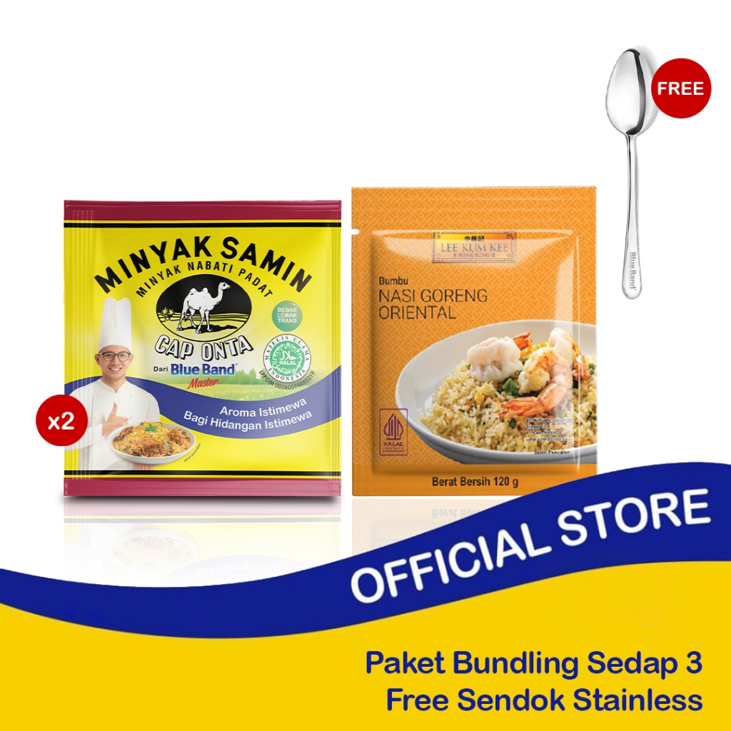 

Paket Bundling Sedap 3 Blue Band x Lee Kum Kee