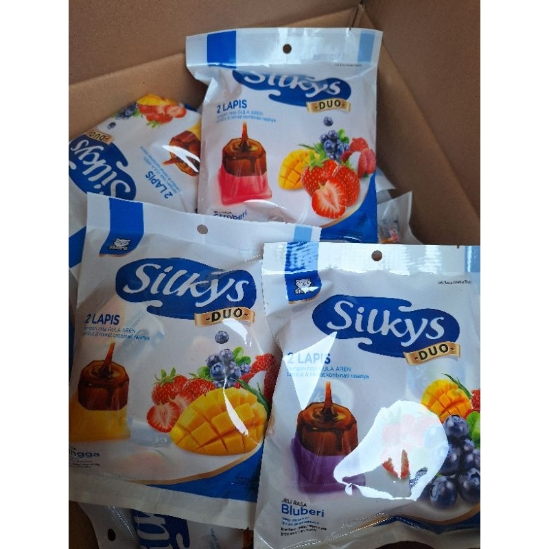 

Puding Silkys Duo 2Lapis ( 1 pack isi 10pcs)