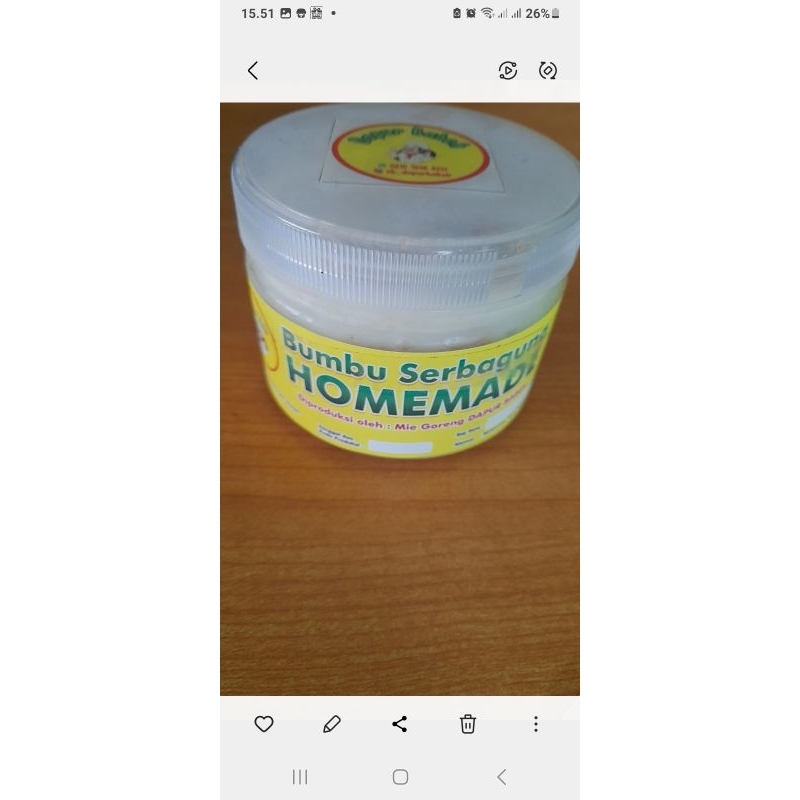 

Bumbu Serbaguna Homemade