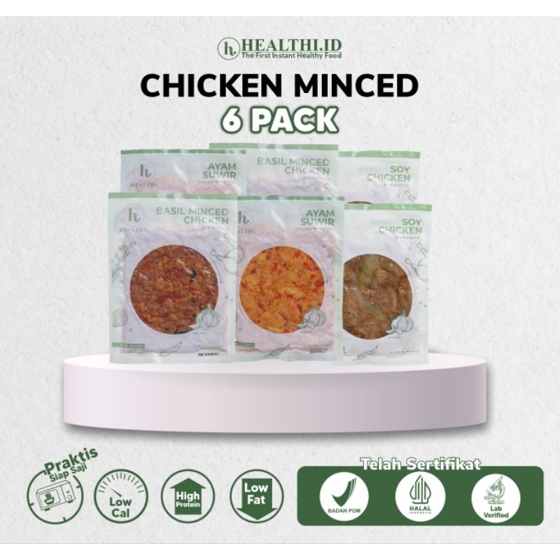 

CHICKEN HEALTHI PAKET 5 MINCED 6 PCS