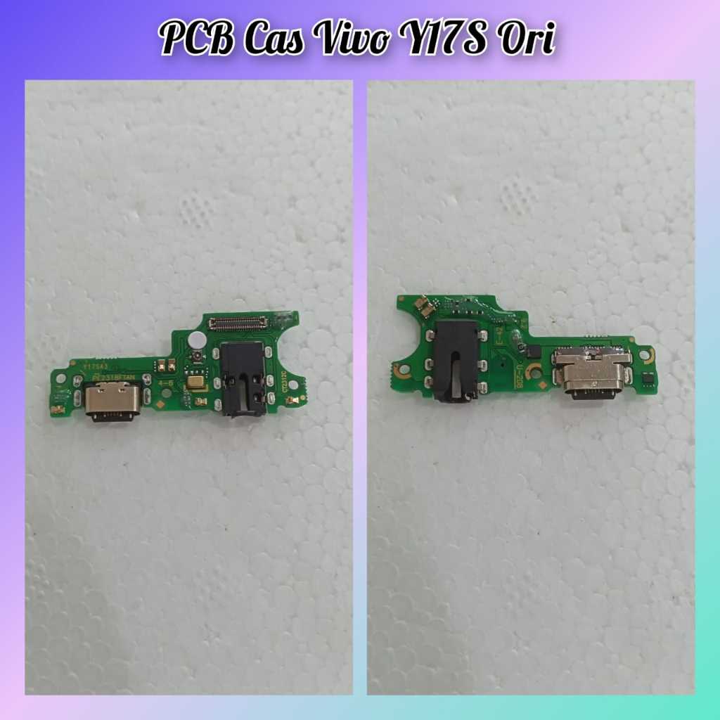 Flexible Pcb Cas Vivo Y17S ORI Papan Charger +Con HF+MIC Vivo Y17S ORI