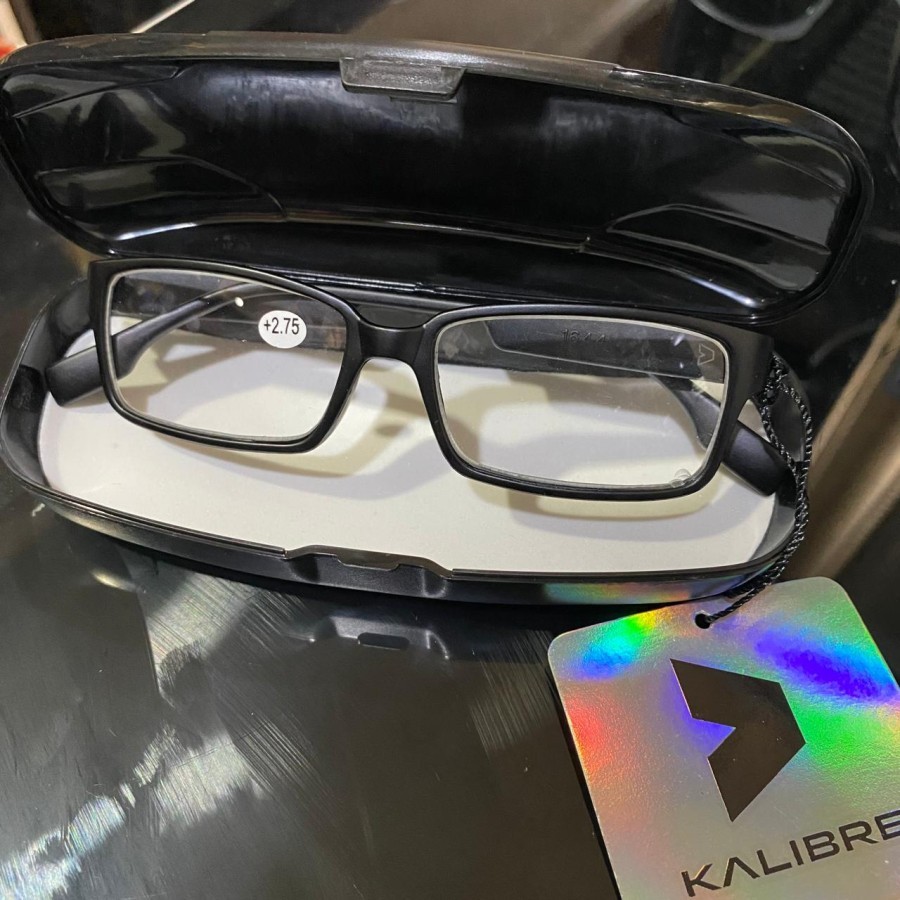 Kacamata Baca Plus Kalibre 996194999 Black Unisex kacamata +1.25 +2.75