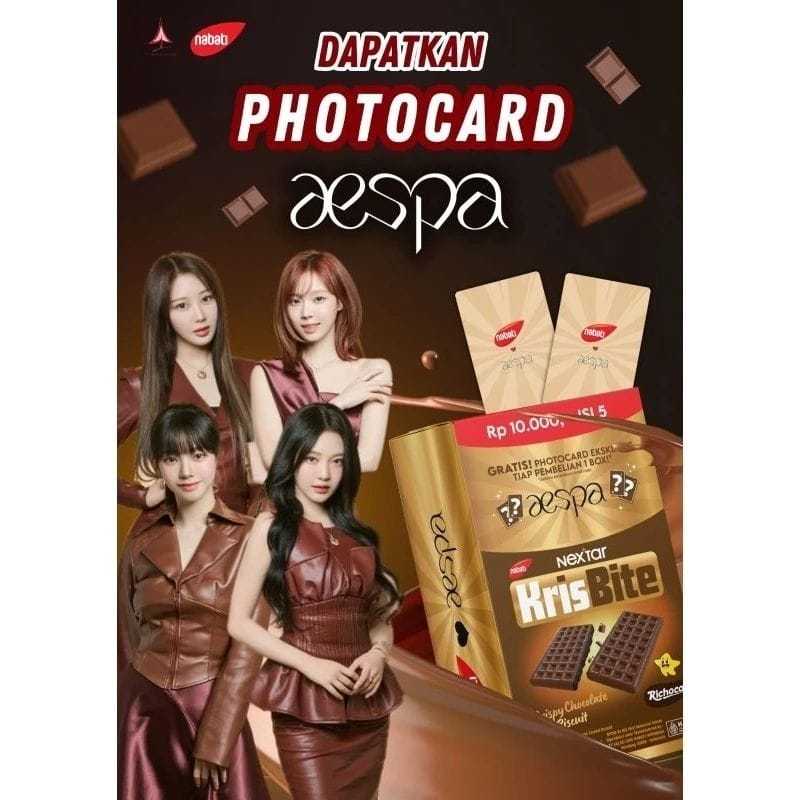

NABATI NEXTAR KRISPY BITE GRATIS FOTO ARTIS KOREA