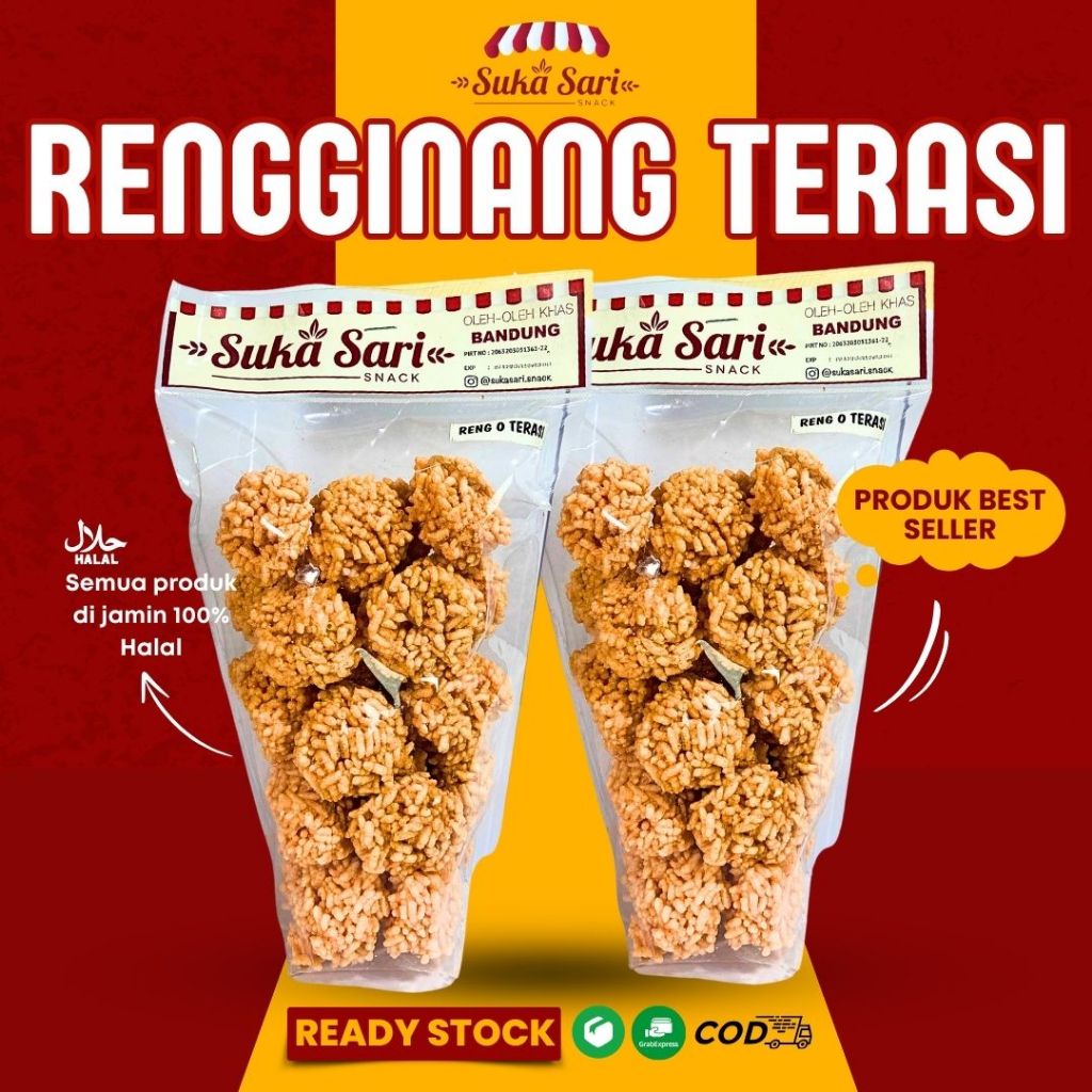 

Rengginang Terasi Udang / Ranginang Terasi / Ranginang Mini | Sukasari Snack