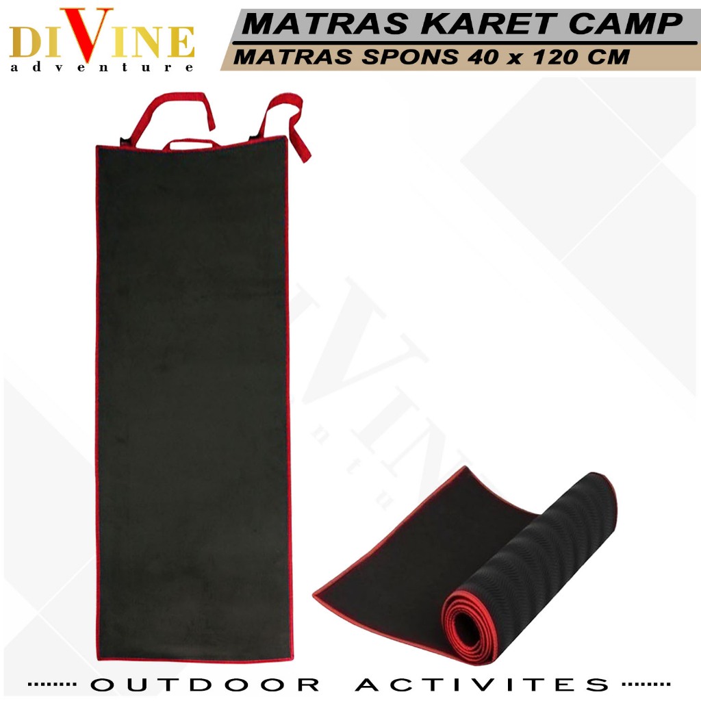 Berkualitas Matras Spon Karet 120 X 40 - Tikar Spon Anak - Mattres Camping Matras Karet Gulung