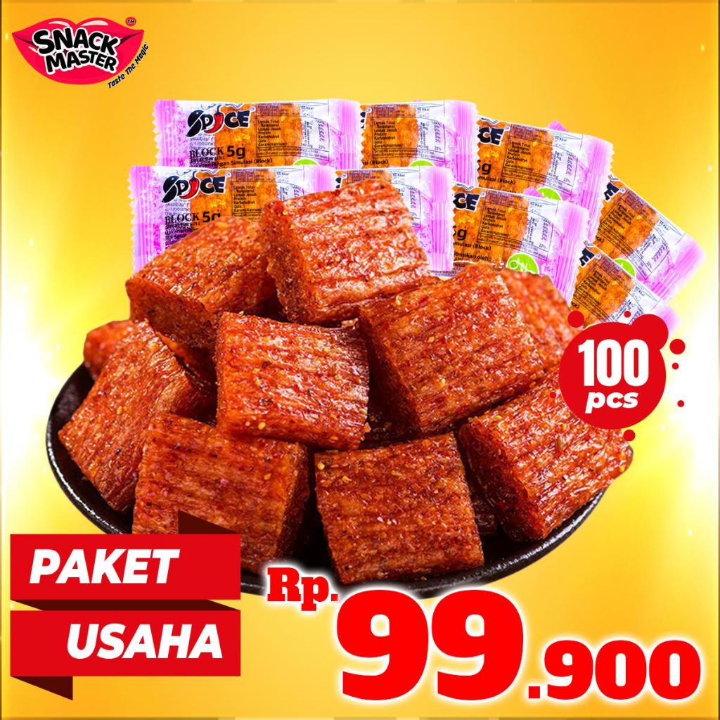 

[PAKET USAHA] Latiao Block100 Pcs, Latiao Konjac 60 Pcs , Konjac 60 Pcs , Camilan Jajanan Makanan