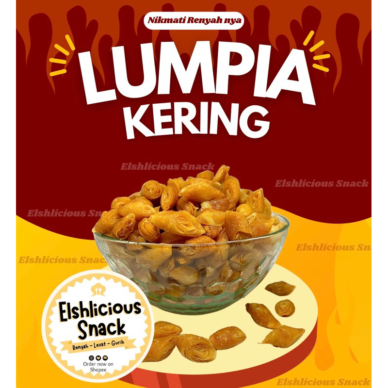 

Lumring Lumpia Kering Sue Extra Pedas 100gr