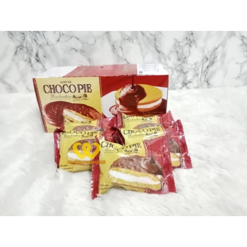 

Lotte Choco Pie Nextar Choco Pie isi 12 pc