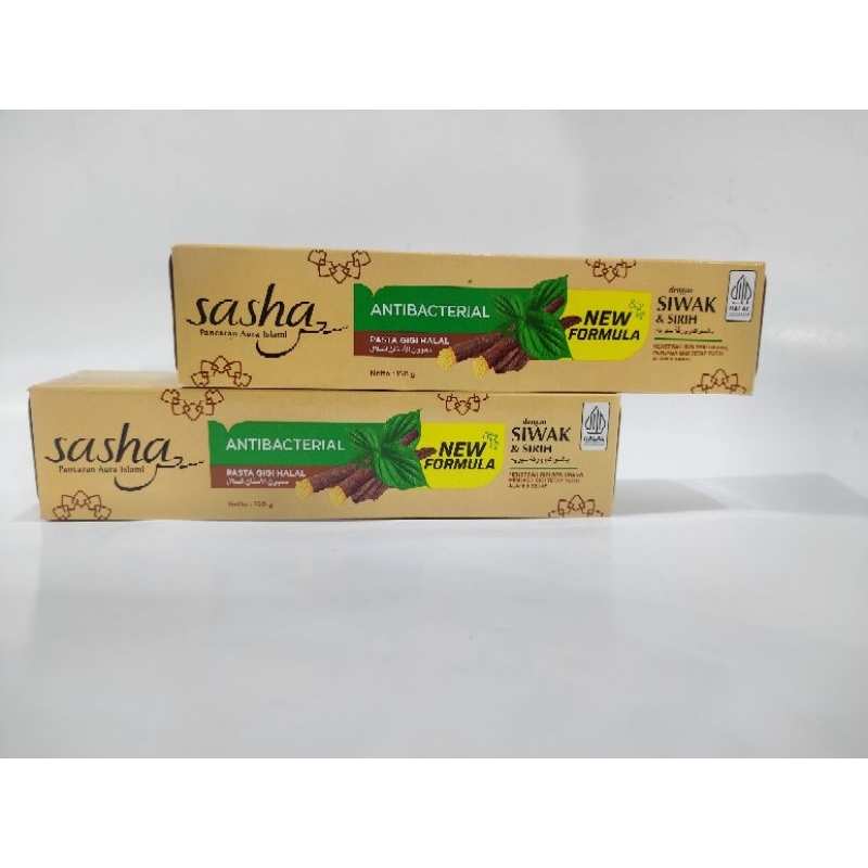 Pasta Gigi Sasha 65gr dan 150 gr