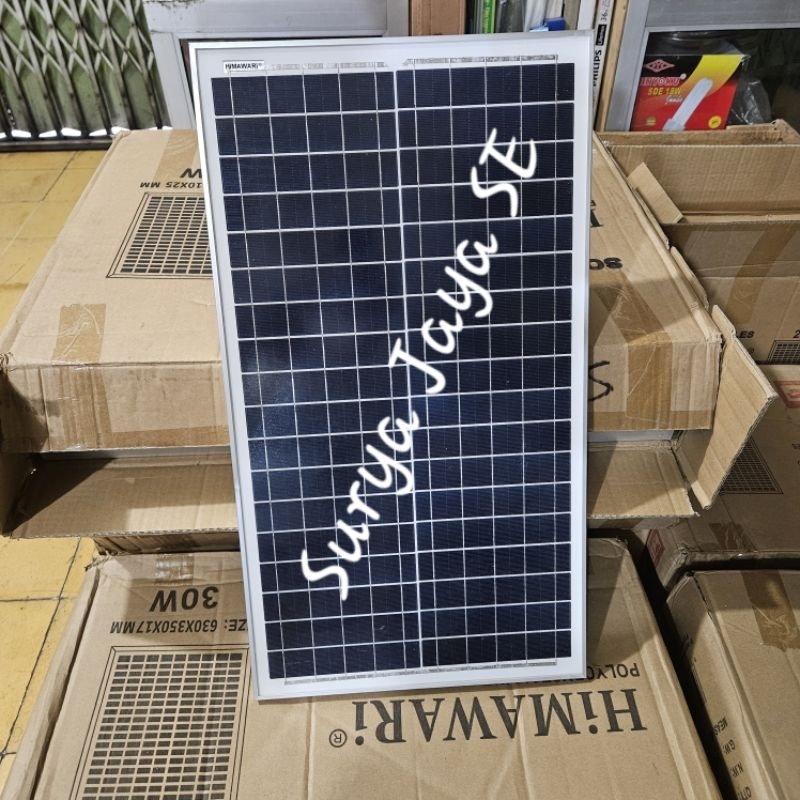 Solar Panel Tenaga Surya WP-30 Poly Himawari