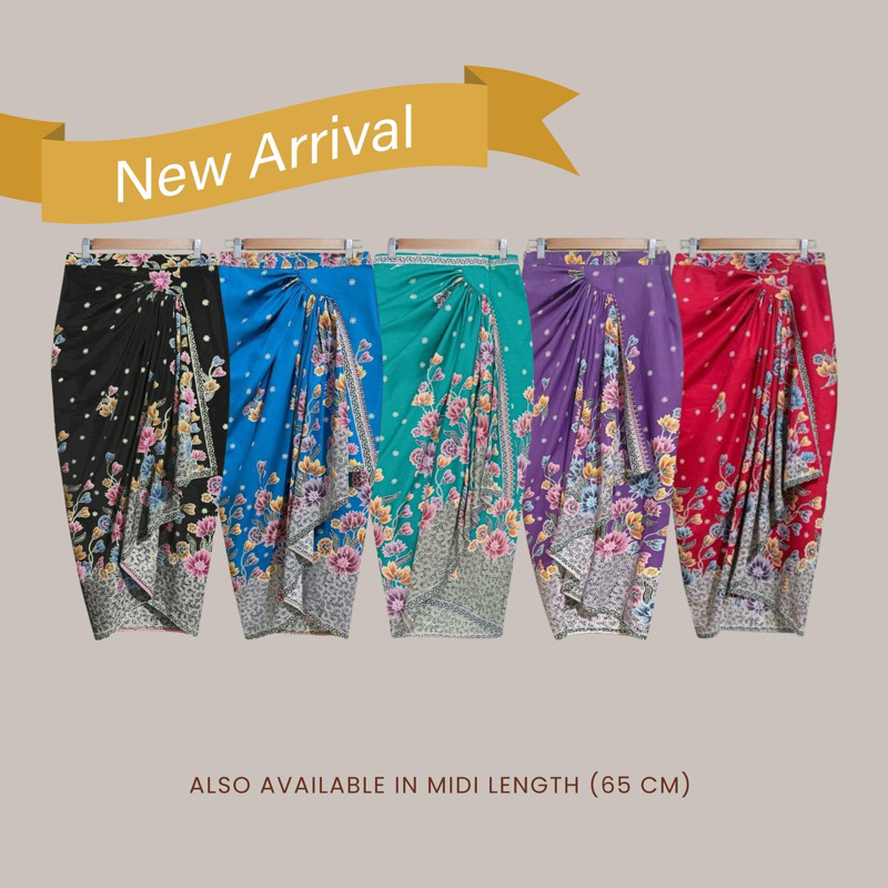 BATIK NONIK rok lilit instan rok pesta wisuda batik solo