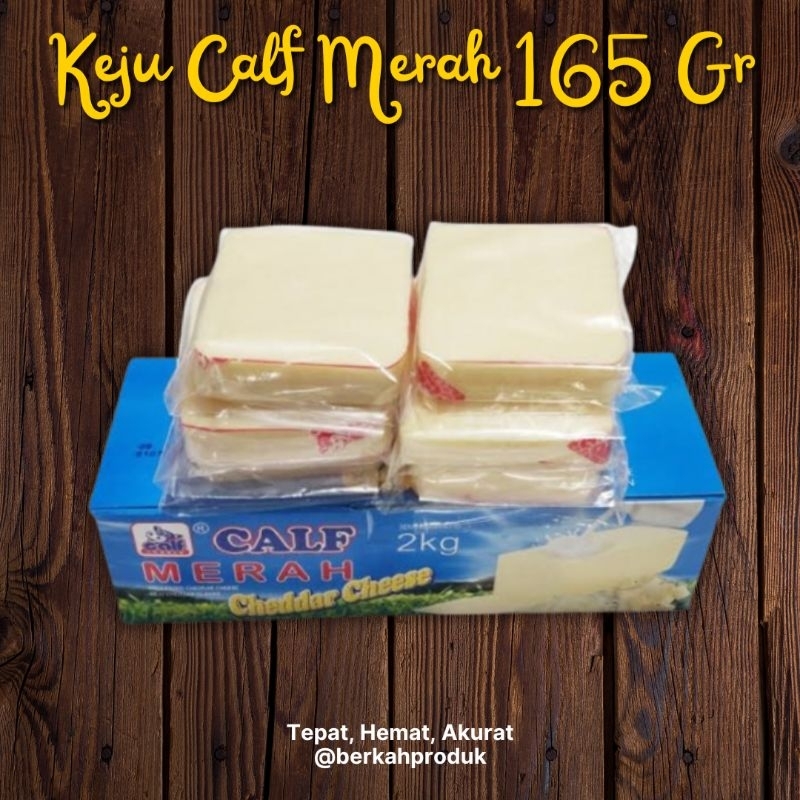 

Keju Calf Merah Cheddar / 165 Gram