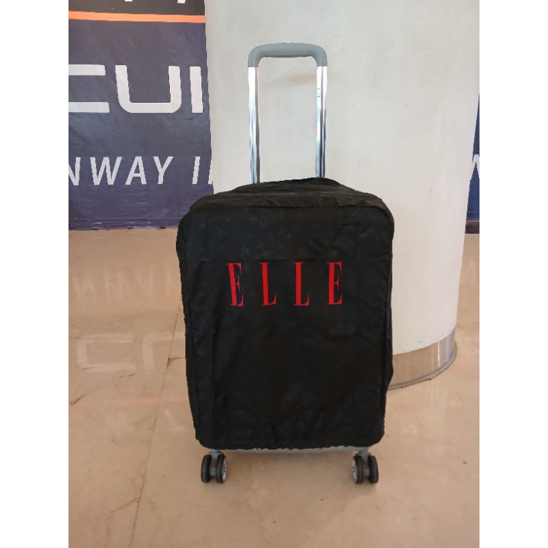Sarung Koper / cover koper universal merk Elle original size 20inch kabin