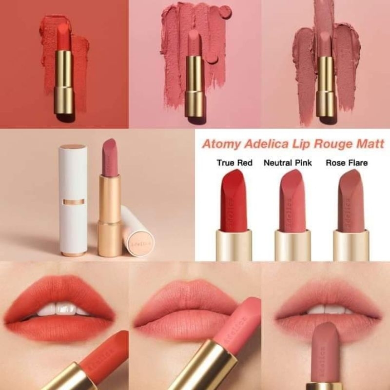 Atomy Lipstik Atomy Adelica Lip Rouge Matt original