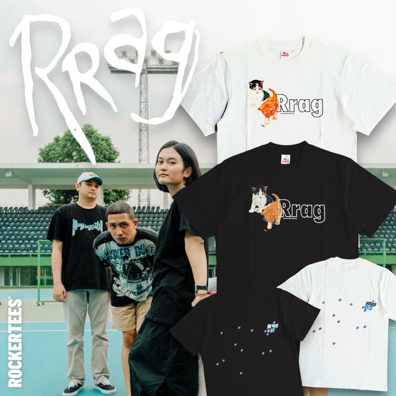 RRAG - KUCIL BLACK/WHITE T-SHIRT | ORIGINAL MERCHANDISE