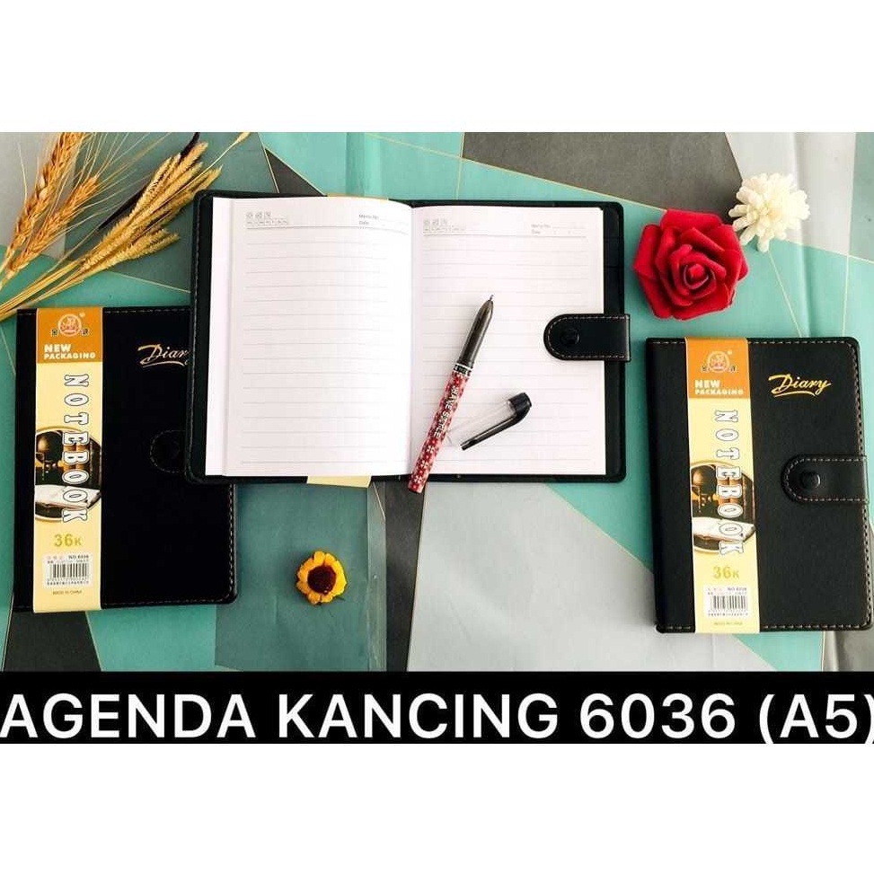 

BIG SALE Buku Agenda Kancing 36k Ukuran 18 cm X 13 cm Isi 18 Halaman