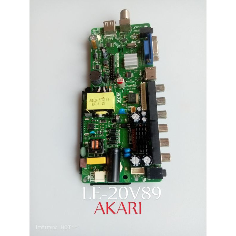 MB MAINBOARD TV AKARI LE-20V89