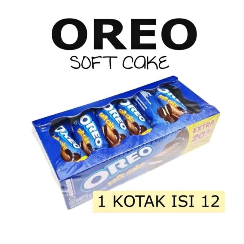 

(12pc) Oreo softcake Oreo bolu cokelat