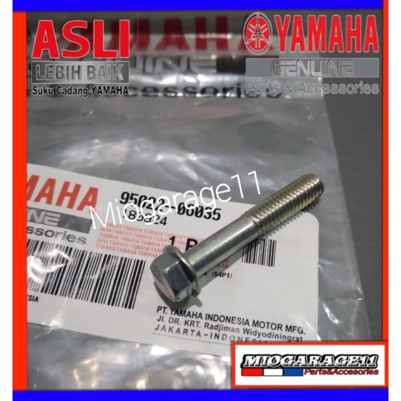 Baut Tutup Cover Bak Cvt Mio J - Mio GT - X Ride Soul GT Original Asli Yamaha 95022-06035