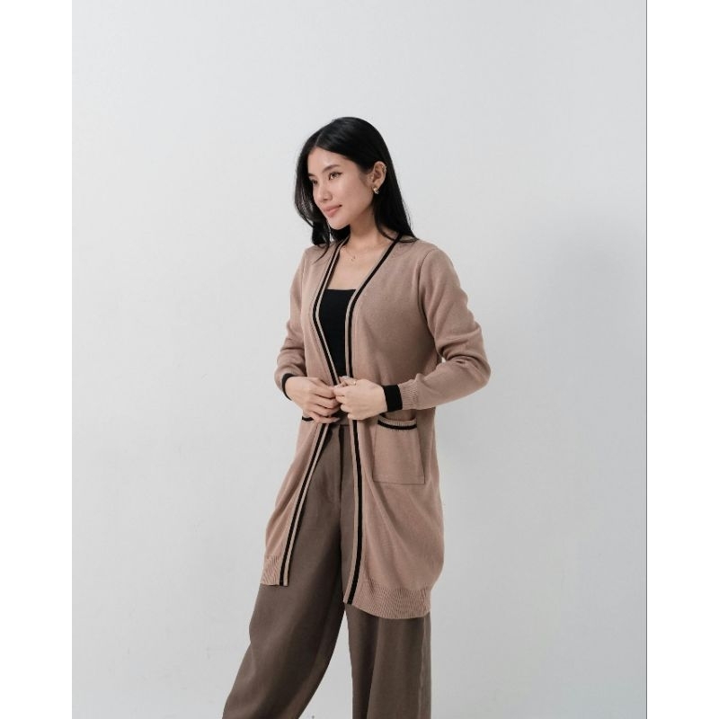Knit Long Cardigan