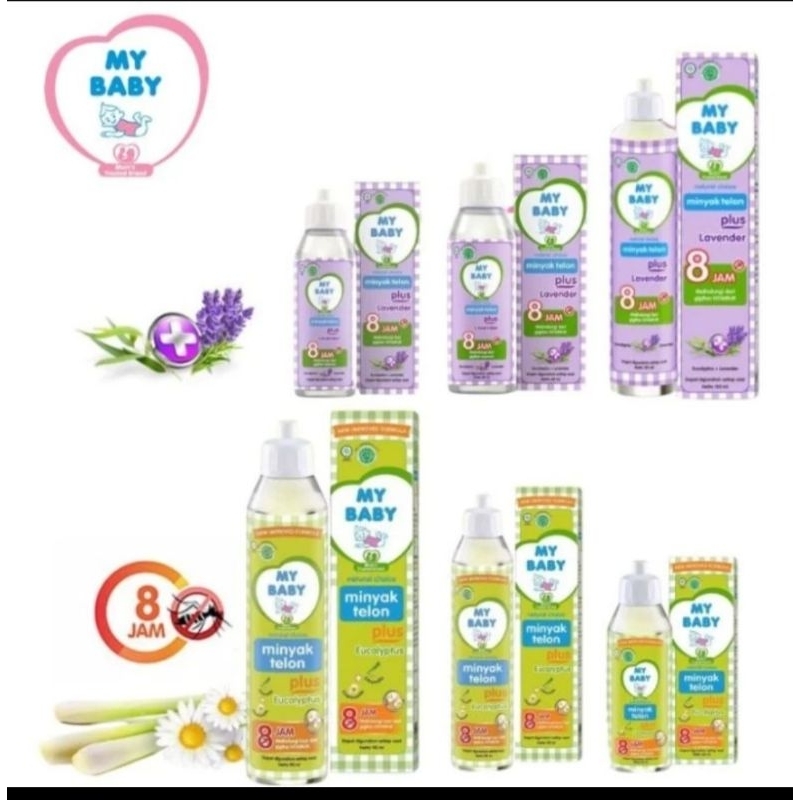 Minyak Telon My Baby 90mL 150mL / My Baby Minyak Telon / My Baby Minyak Telon Eucalyptus / Minyak Te