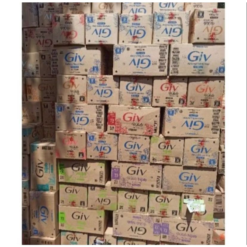 1 Karton Sabun batang GIV 72g