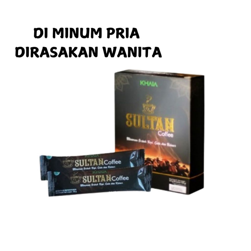 

coffee Sultan original 10 sachet Stamina Pria Dewasa