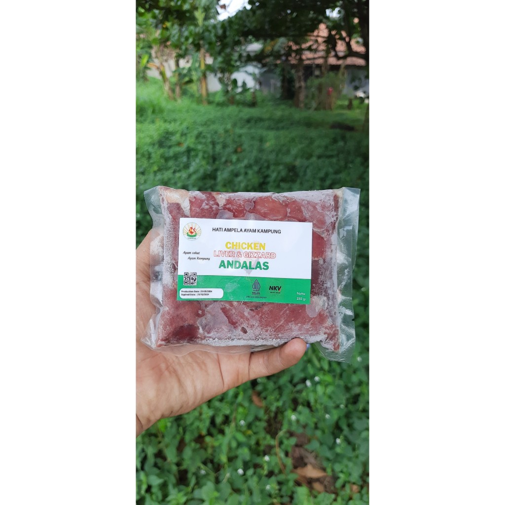 

Hati Ampela Ayam Kampung asli 250 Gram