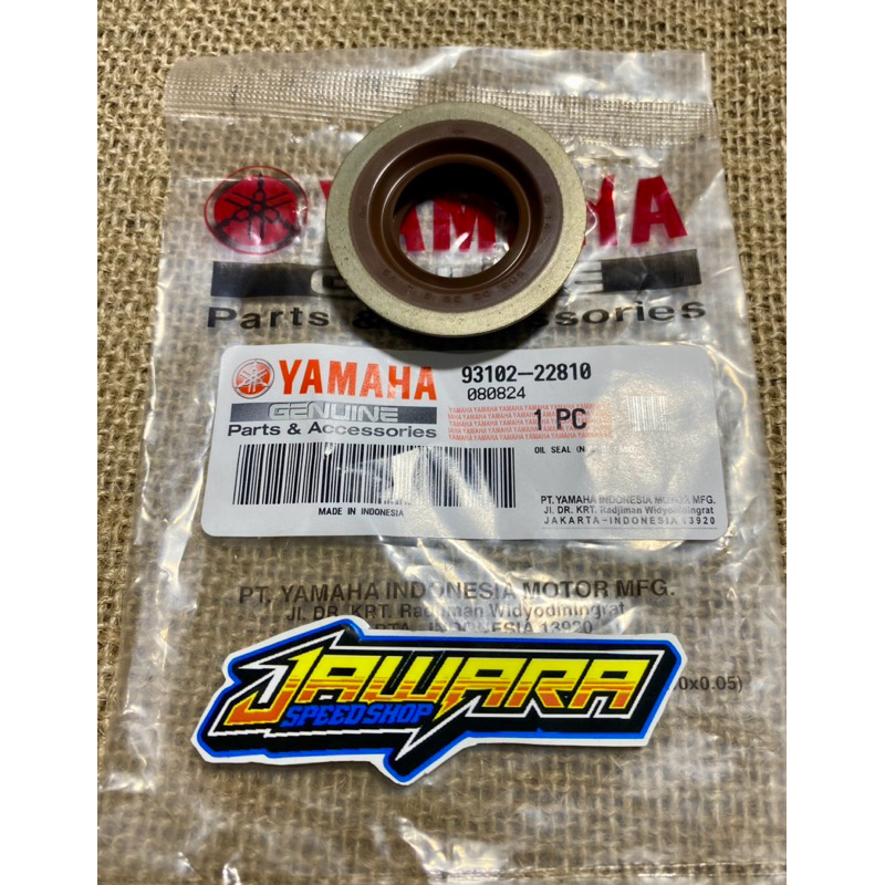 SEAL SIL KRUK AS KIRI MIO LAMA MIO SPORTY MIO SOUL FINO KARBU NOUVO Z ASLI ORI YAMAHA 93102 22810