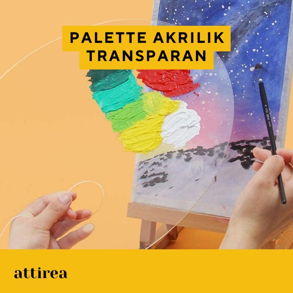 

Palet Lukis Akrilik Bening Transparan