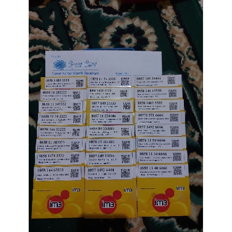 nomor.cantik indosat seri kwarted 3333,4444,5555