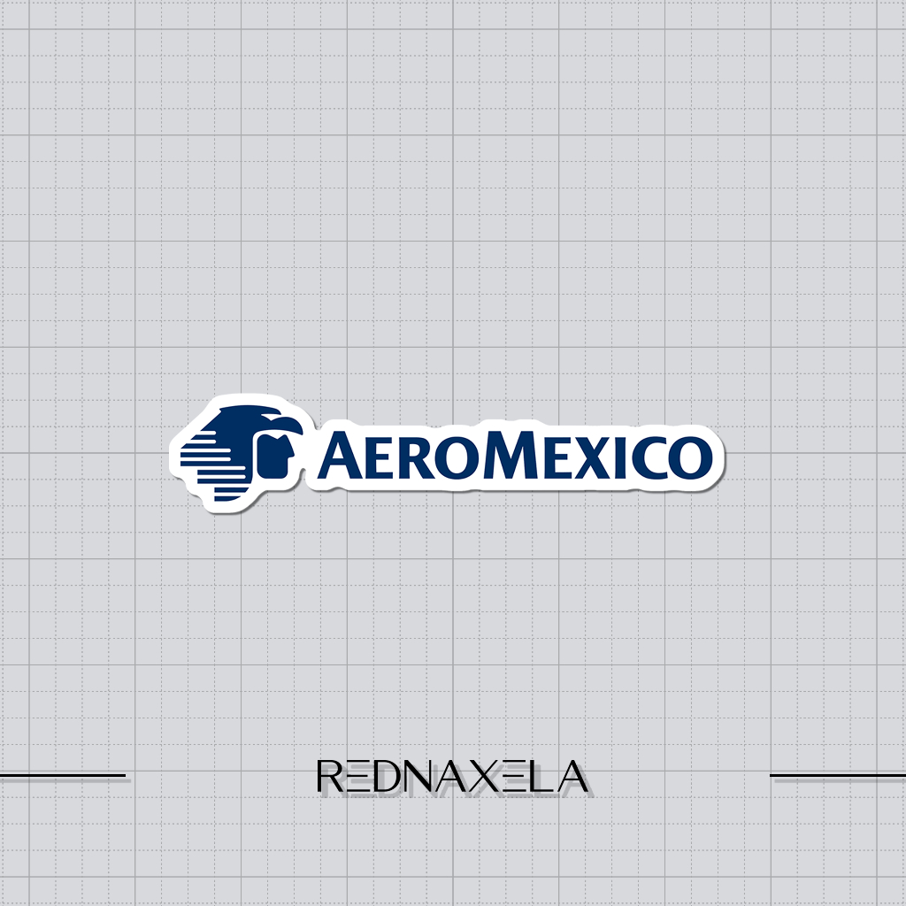 

Stiker Vinyl Aero Mexico Airlines Stiker Koper Outdoor Travel Sticker