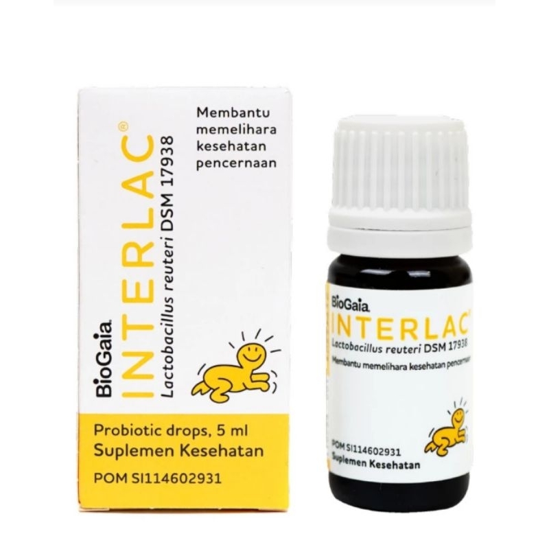 Interlac drop bayi perbotol isi 5ml