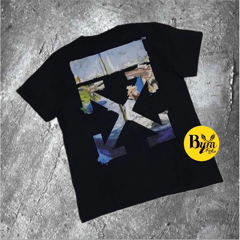 BYM TSHIRT OFFWHITE KAOS OFF WHITE FULLTAG PREMIUM