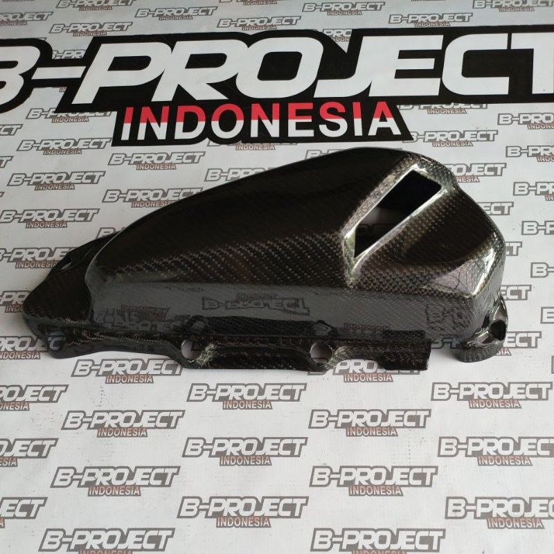 Cover box filter Honda Forza 250 Carbon Kevlar Asli