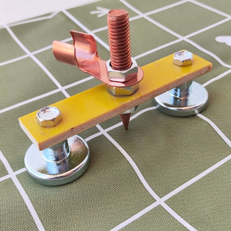 Tang Stang Las Penjepit Massa Magnet Ganda Klem Tang massa Clamp magnet Double welding Ground Clamp