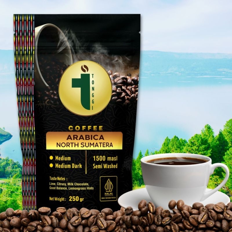 

Coffee Arabica North Sumatra 250gr