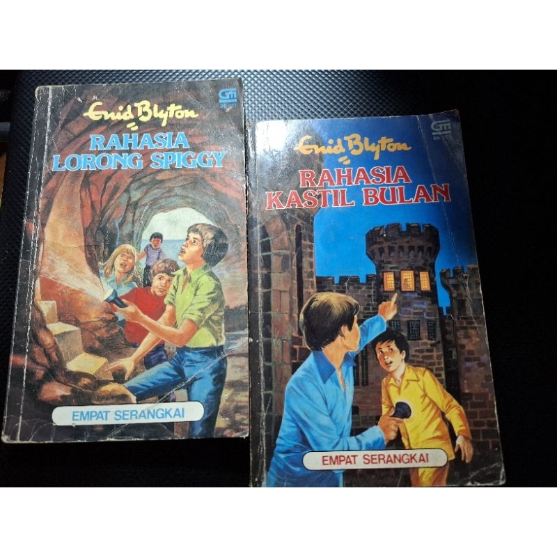 Novel Empat Serangkai, Komplotan - Enid Blyton