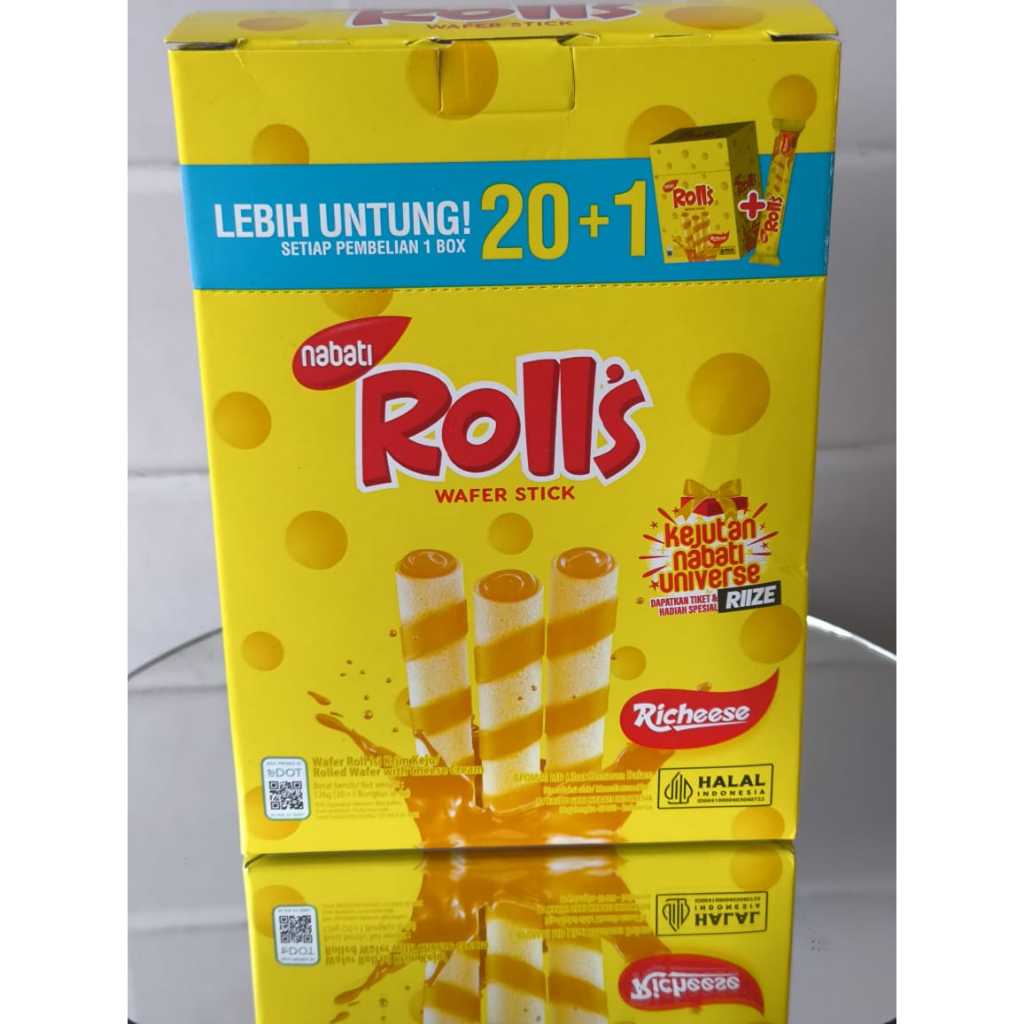 

Nabati Roll's 1 Pack Rasa Keju