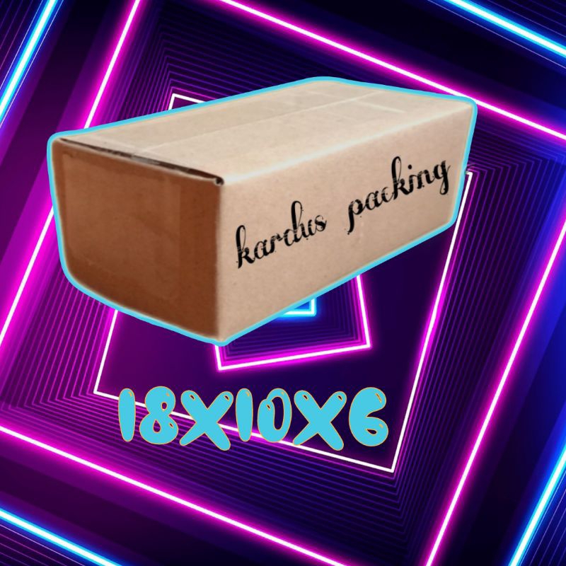 

kardus packing UK 18x10x6 kardus kecil kardus besar
