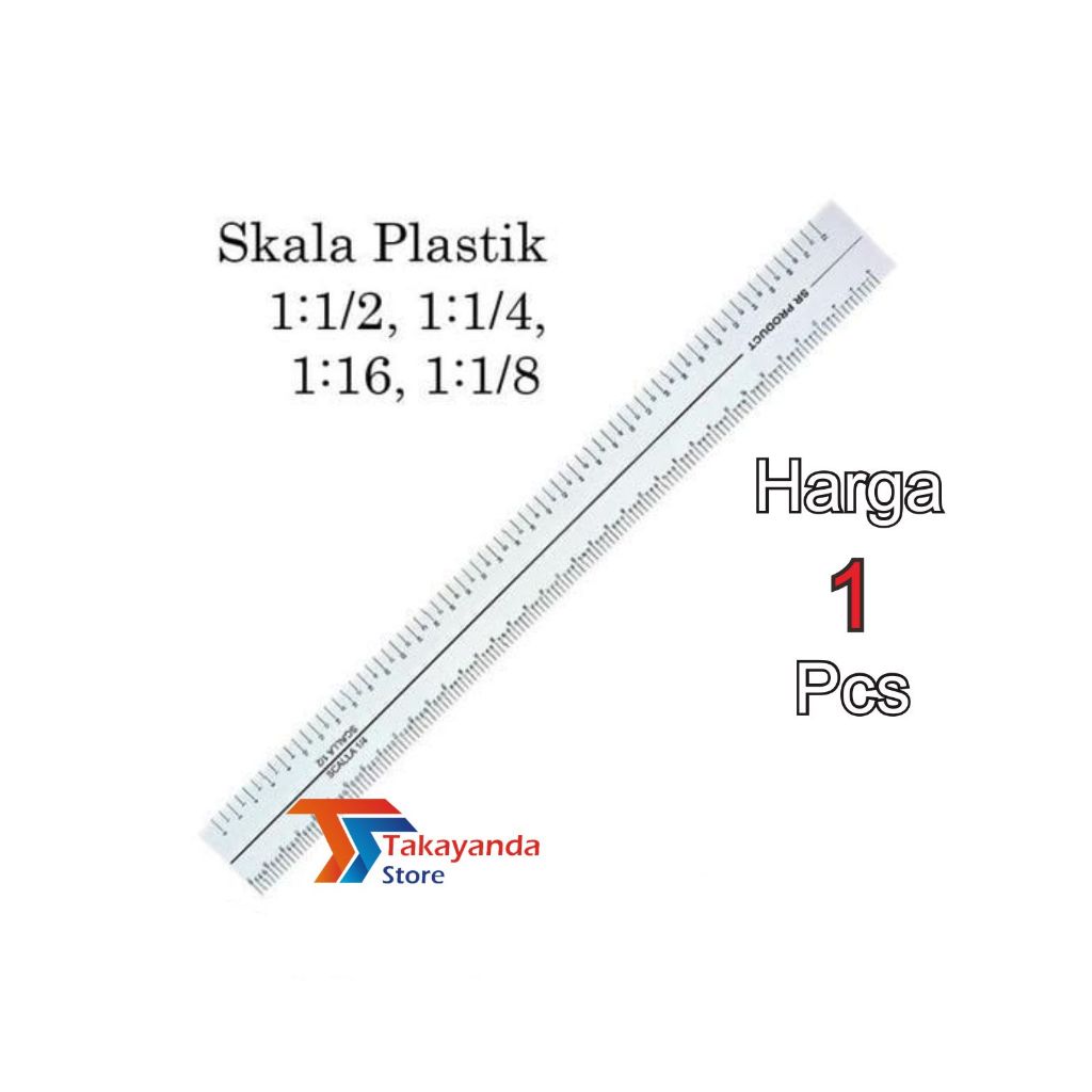 

Skala Plastik - Penggaris Skala Plastik - Penggaris Jahit