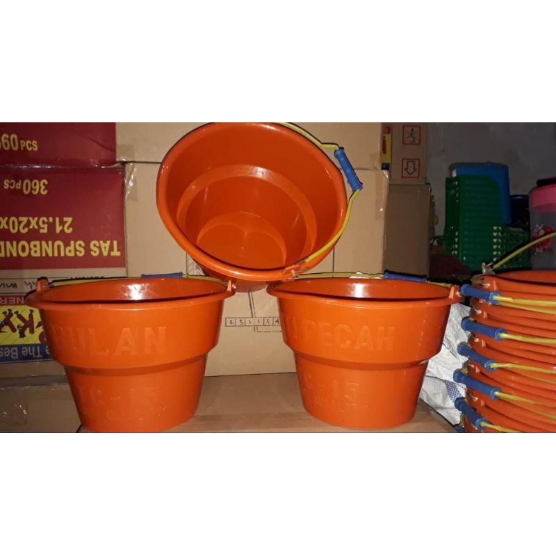 (1pcs) Timbo cor 15 orange/ember cor plastik