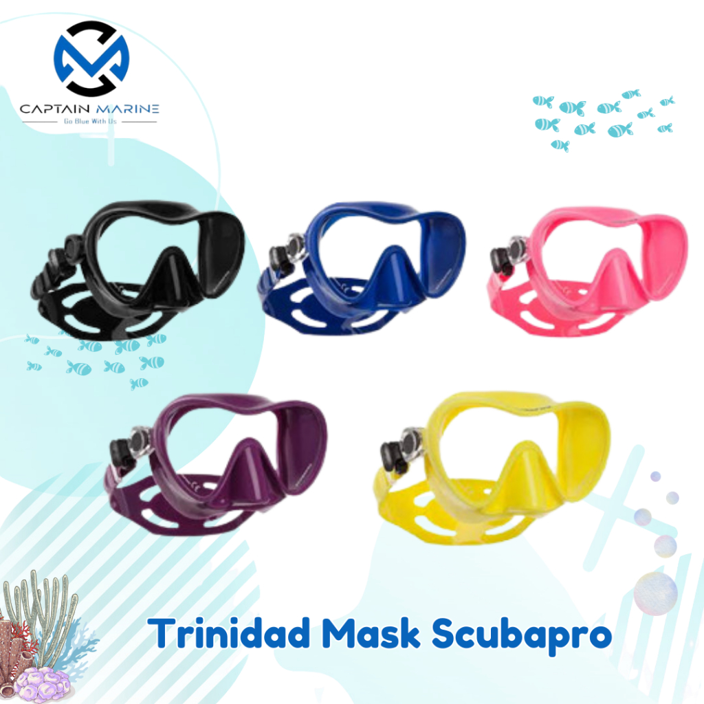 Kacamata Selam Masker Selam Masker Diving SCUBAPRO Trinidad Mask